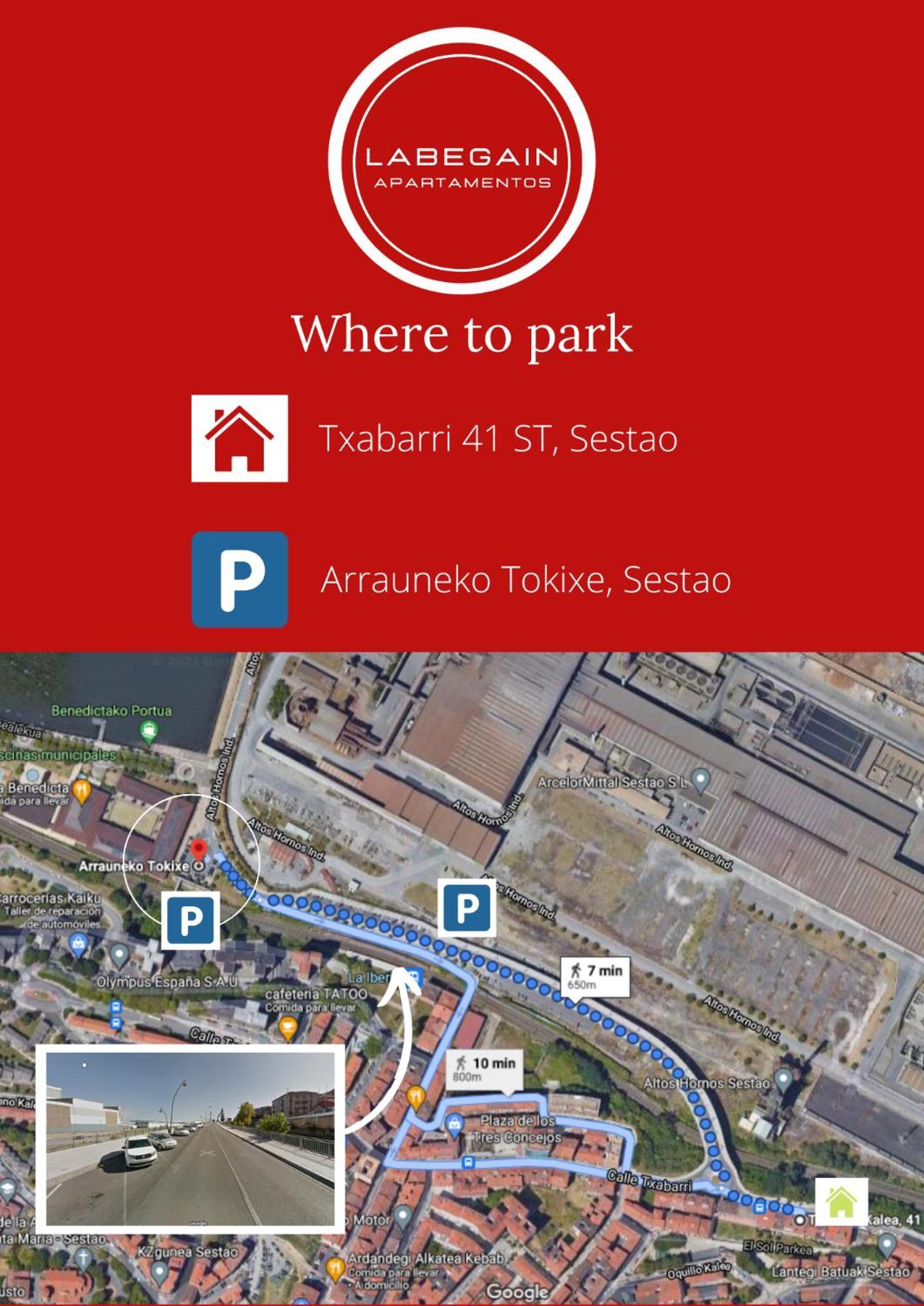 Apartamento Labegain 3 Сестао Экстерьер фото