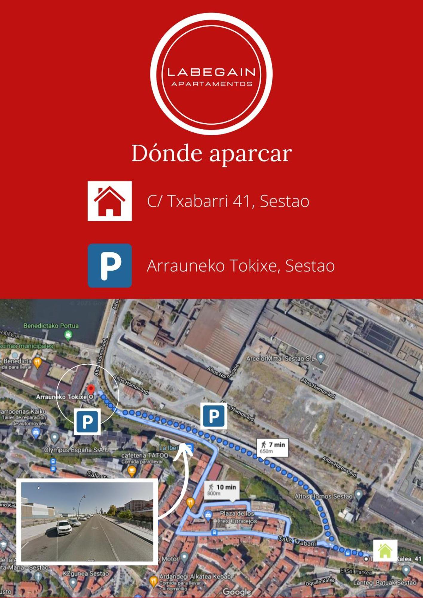Apartamento Labegain 3 Сестао Экстерьер фото